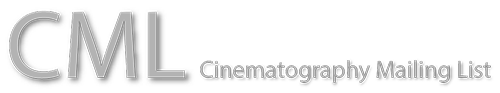 CML - Cinematography Mailing List